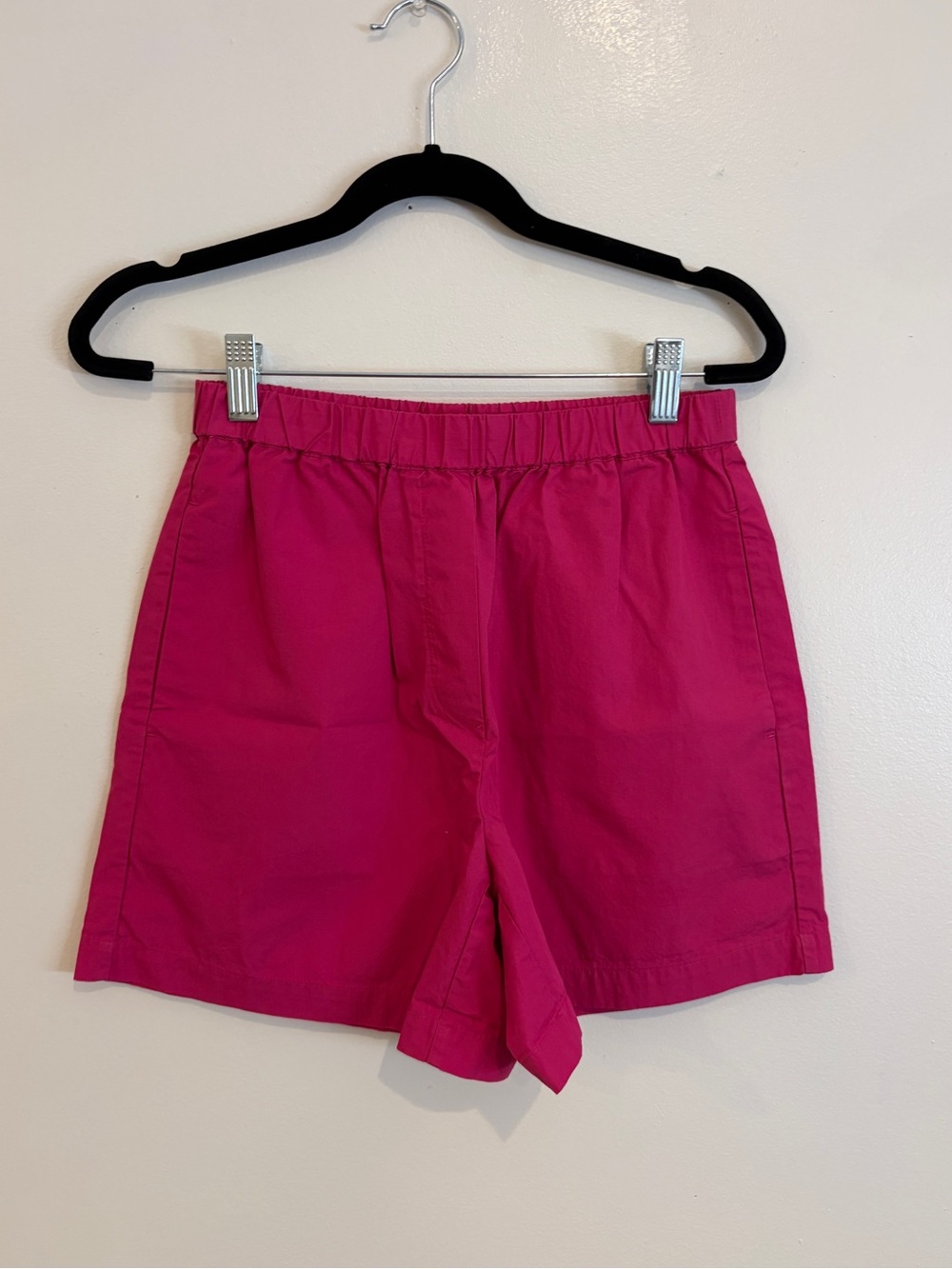 Wilfred Hot Pink Cotton Shorts
